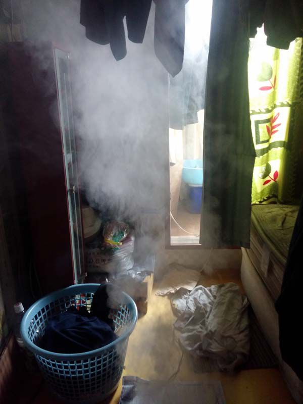 기숙사 바퀴벌레 훈증 시공